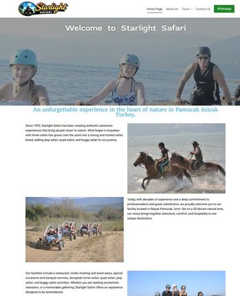 Turizm web sitesi tasarımı